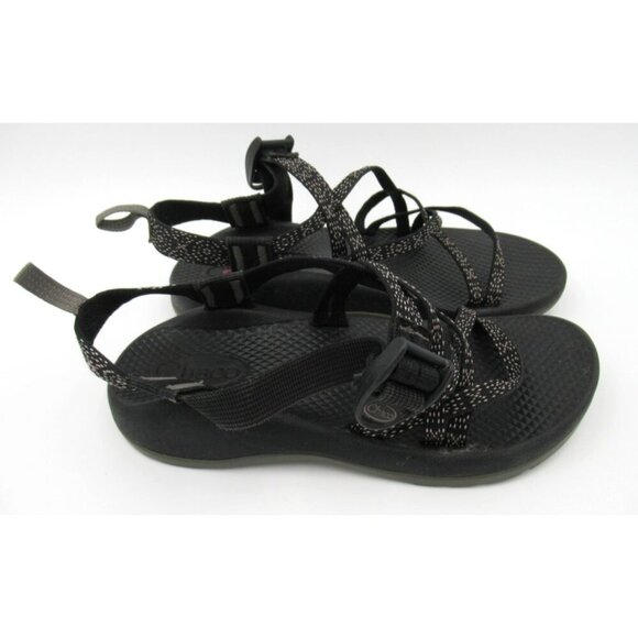 Chaco EcoTread Strappy Sandals Black Hugs and Kisses Junior Size 4 J180152 - Picture 4 of 6